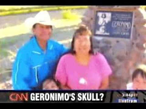 Prescott Bush stole Geronimo&#039;s Bones - CNN Report