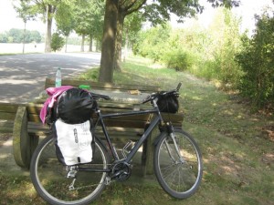 Rastplatz fürs Fahrrad